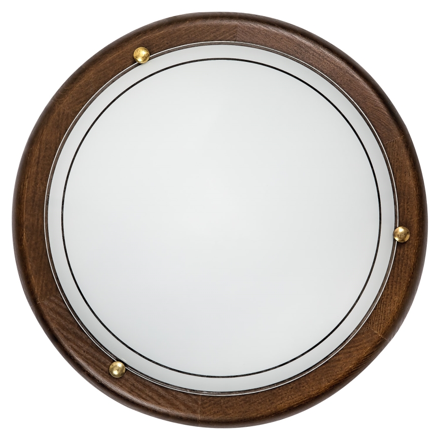 Brilagi - Plafonnier ORBIS 1xE27/60W/230V Ø 30 cm en pin