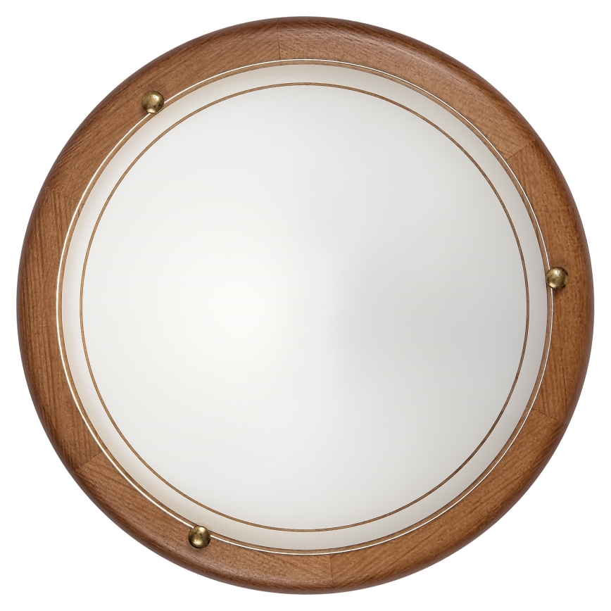 Brilagi - Plafonnier ORBIS 1xE27/60W/230V Ø 30 cm en pin