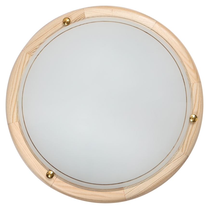 Brilagi - Plafonnier ORBIS 2xE27/60W/230V Ø 38 cm en pin