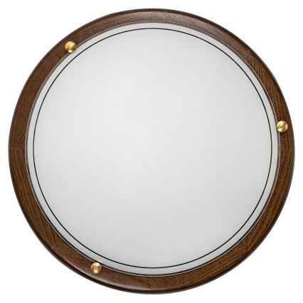 Brilagi - Plafonnier ORBIS 2xE27/60W/230V Ø 38 cm en pin