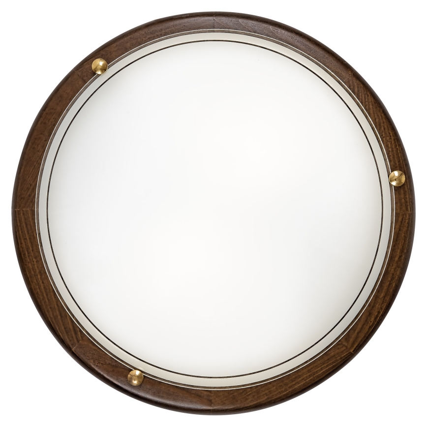 Brilagi - Plafonnier ORBIS 2xE27/60W/230V Ø 38 cm en pin