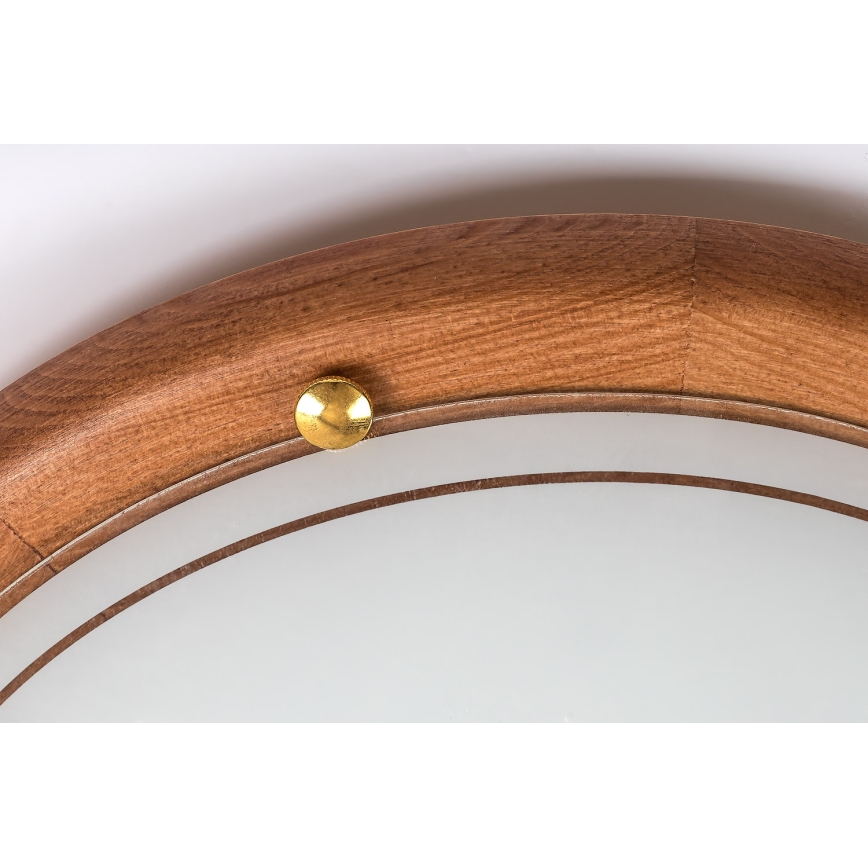 Brilagi - Plafonnier ORBIS 2xE27/60W/230V Ø 38 cm en pin