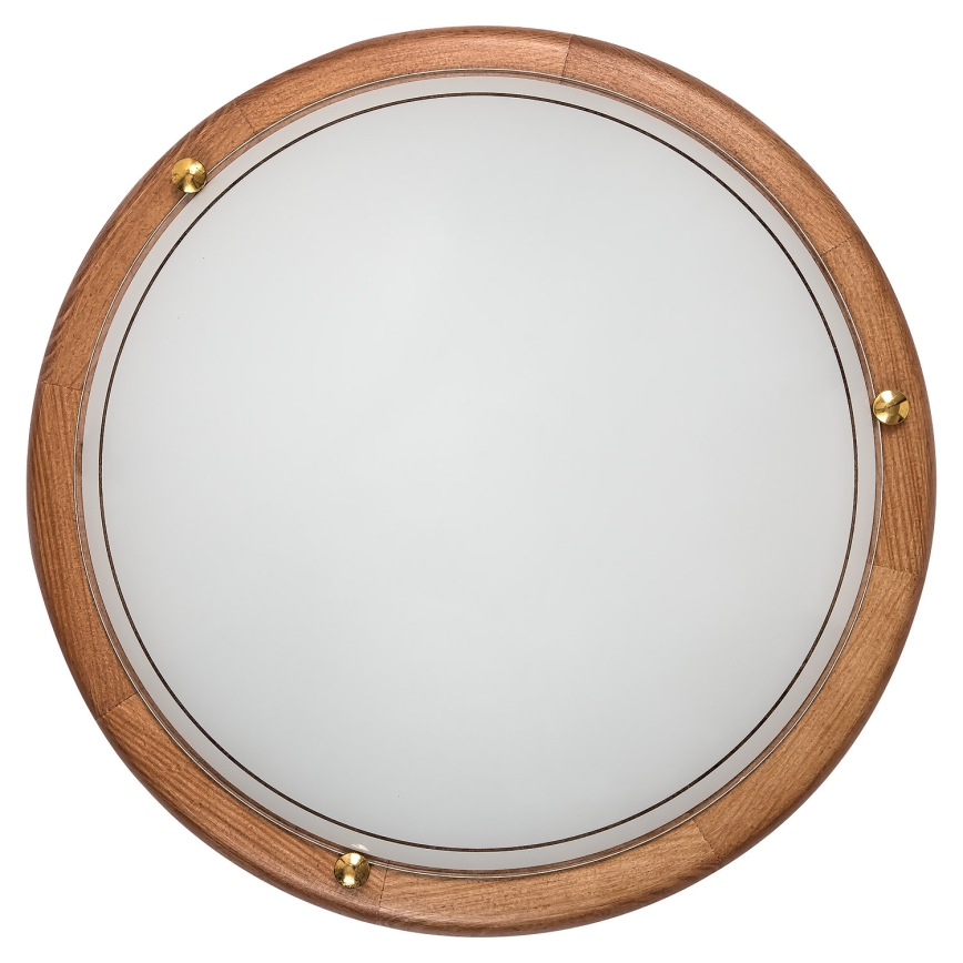 Brilagi - Plafonnier ORBIS 2xE27/60W/230V Ø 38 cm en pin