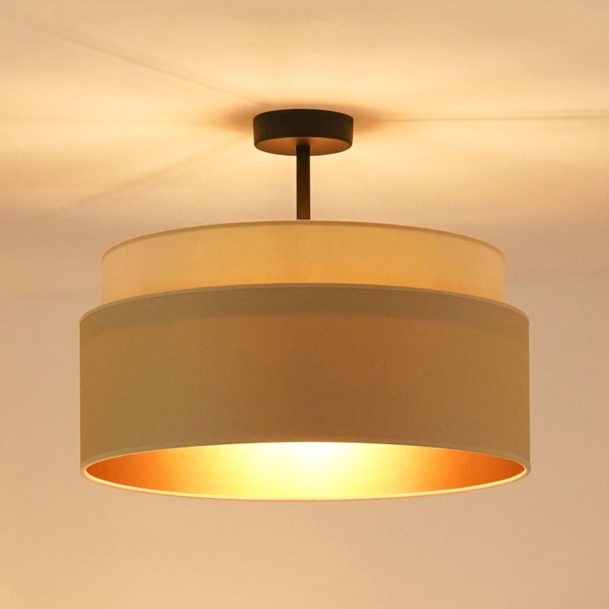 Brilagi - Plafonnier OREGON VEGE 1xE27/15W/230V d. 45 cm beige