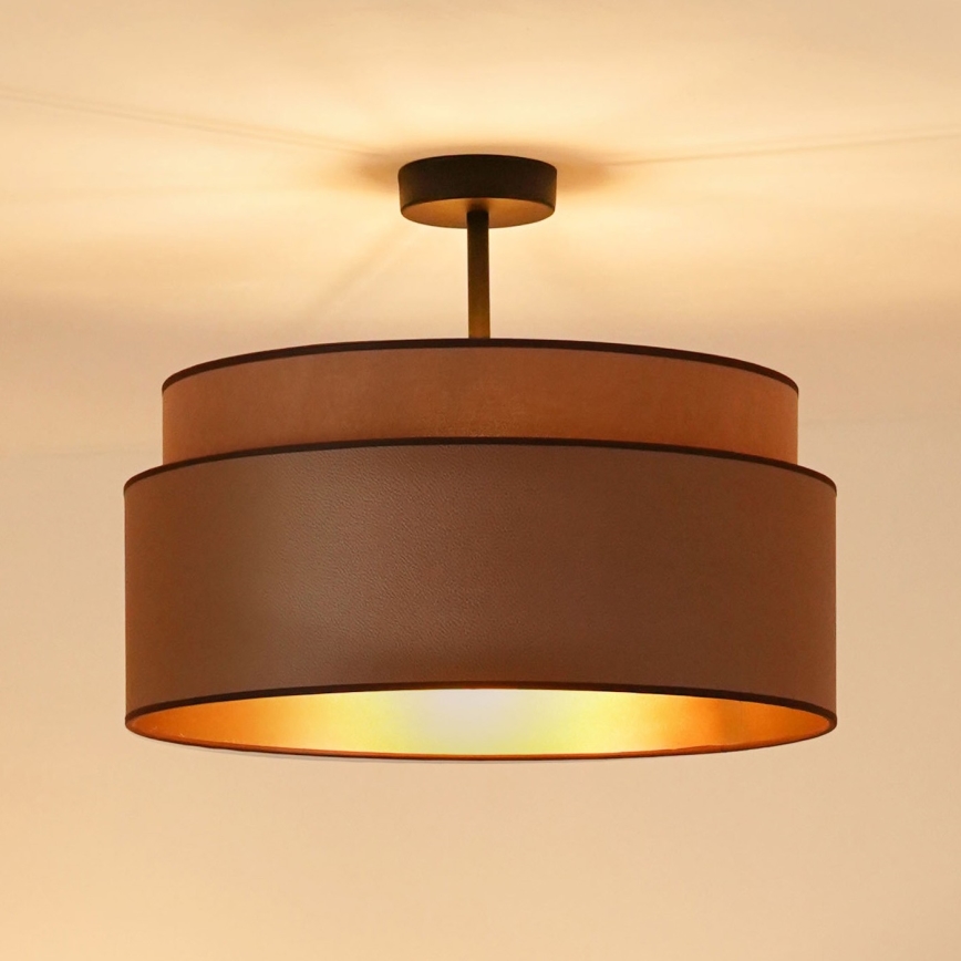 Brilagi - Plafonnier OREGON VEGE 1xE27/15W/230V d. 45 cm marron