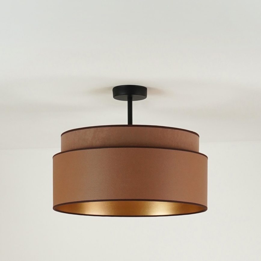 Brilagi - Plafonnier OREGON VEGE 1xE27/15W/230V d. 45 cm marron