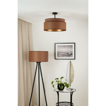 Brilagi - Plafonnier OREGON VEGE 1xE27/15W/230V d. 45 cm marron