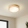 Brilagi - Plafonnier ORINO 2xE27/40W/230V diam. 27 cm décor bois/chêne
