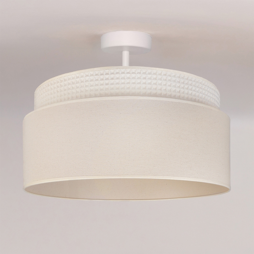 Brilagi - Plafonnier PADOVA 1xE27/60W/230V pr. 40 cm crème