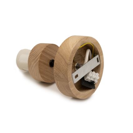 Brilagi - Plafonnier PARTY 1xE27/60W/230V, Ø 10 cm, chêne