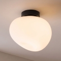 BRILAGI - Plafonnier PEBBLES 1xE27/40W/230V Ø 30 cm noir