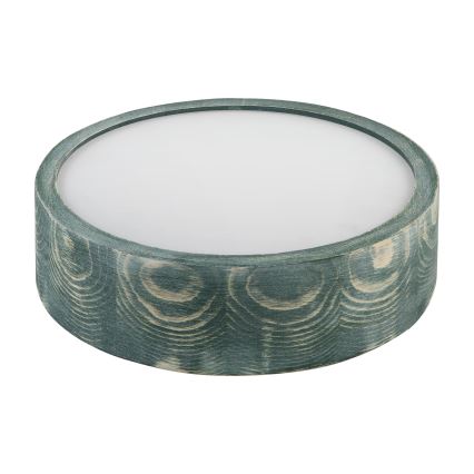 Brilagi - Plafonnier PINO 1xE27/15W/230V en pin vert, Ø 27,5 cm