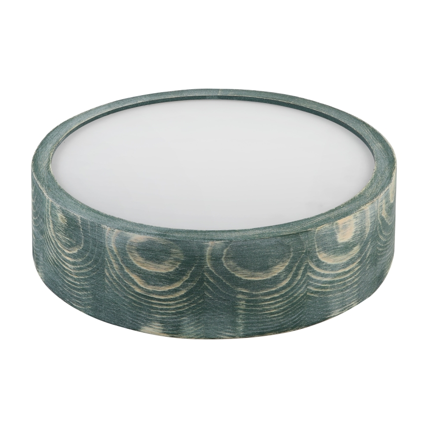 Brilagi - Plafonnier PINO 1xE27/15W/230V en pin vert, Ø 27,5 cm