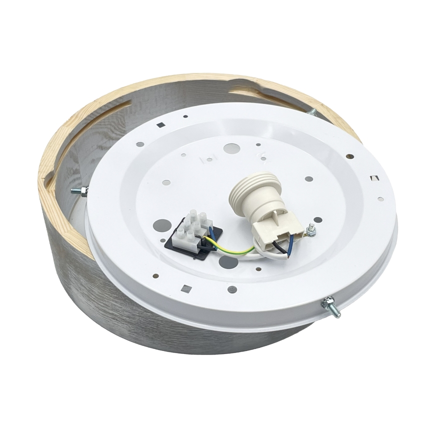 Brilagi - Plafonnier PINO 1xE27/15W/230V pin/argent Ø 27,5 cm