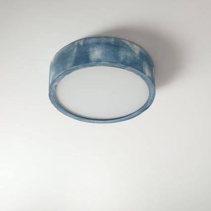 Brilagi - Plafonnier PINO 1xE27/15W/230V pin/bleu Ø 27,5 cm