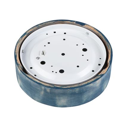 Brilagi - Plafonnier PINO 1xE27/15W/230V pin/bleu Ø 27,5 cm