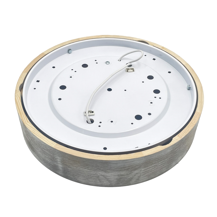 Brilagi - Plafonnier PINO 2xE27/15W/230V pin/argenté Ø 37,5 cm