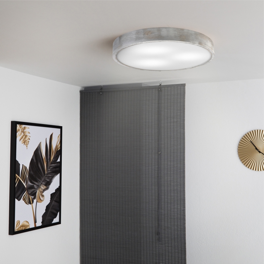 Brilagi - Plafonnier PINO 3xE27/15W/230V pin/argenté Ø 47,5 cm