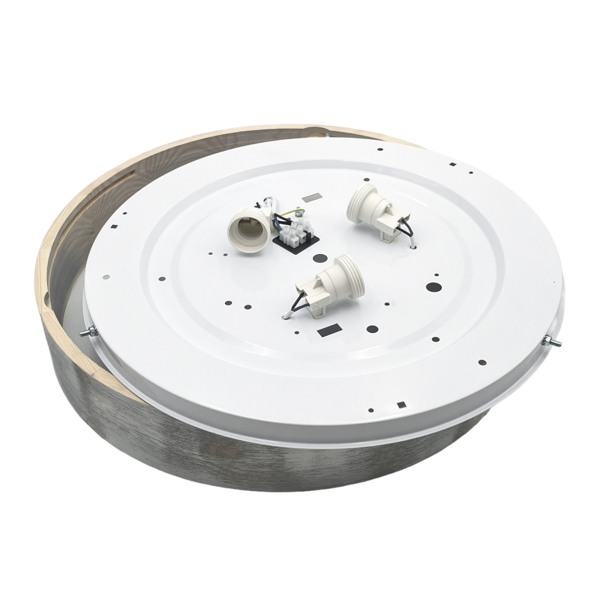 Brilagi - Plafonnier PINO 3xE27/15W/230V pin/argenté Ø 47,5 cm