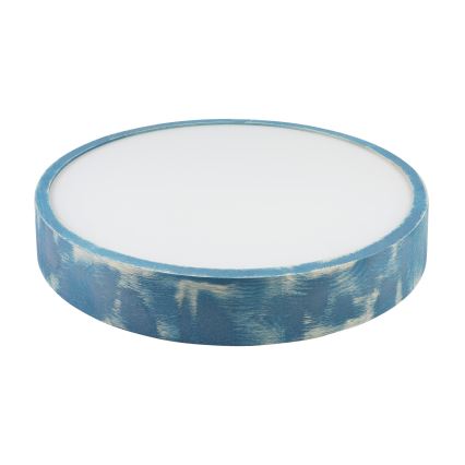 Brilagi - Plafonnier PINO 3xE27/15W/230V pin/bleu Ø 47,5 cm