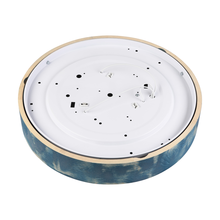 Brilagi - Plafonnier PINO 3xE27/15W/230V pin/bleu Ø 47,5 cm