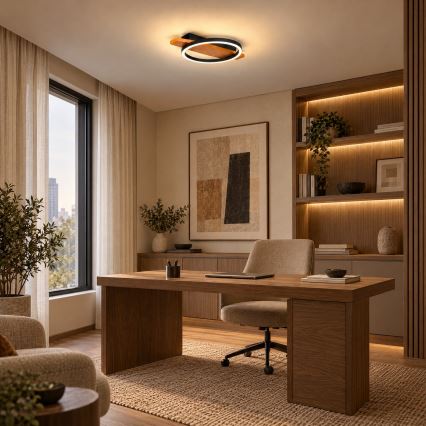 BRILAGI - Plafonnier PLANK LED/16W/230V 4000K 30x40 cm bois