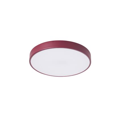 Brilagi - Plafonnier LED POOL 36W 230V 3000/4000/6000K Ø 30 cm, bordeaux