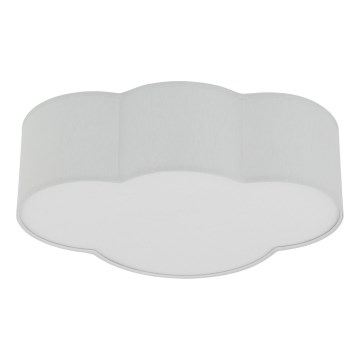 Brilagi - Plafonnier pour enfant NIMBUS MINI 2xE27/15W/230V gris