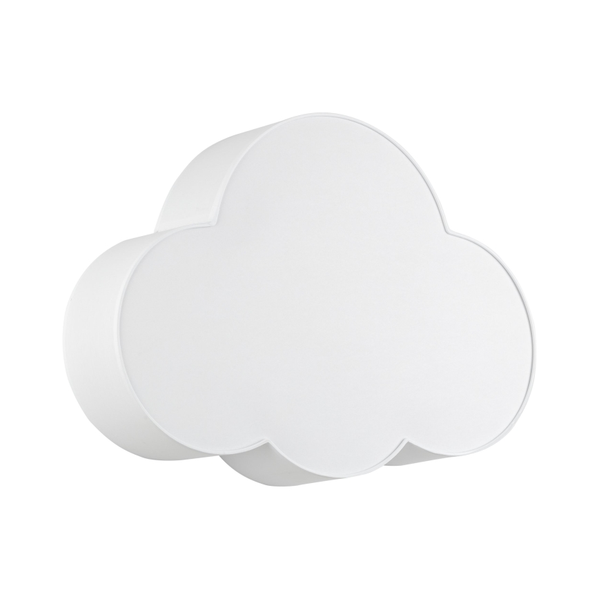 Brilagi - Plafonnier pour enfants NIMBUS 4xE27/15W/230V 46x63 cm blanc