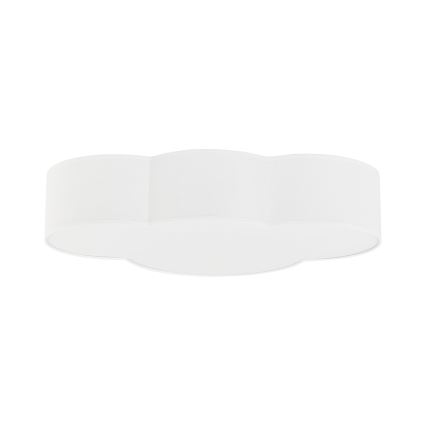 Brilagi - Plafonnier pour enfants NIMBUS 4xE27/15W/230V 46x63 cm blanc