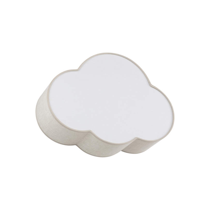 Brilagi - Plafonnier pour enfants NIMBUS LINEN 2xE27/15W/230V beige