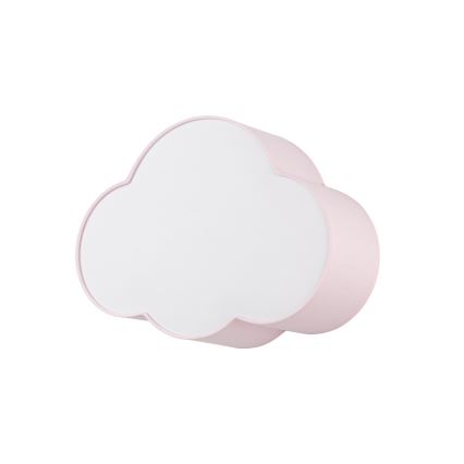 Brilagi - Plafonnier pour enfants NIMBUS MINI 2xE27/15W/230V 31x43 cm rose