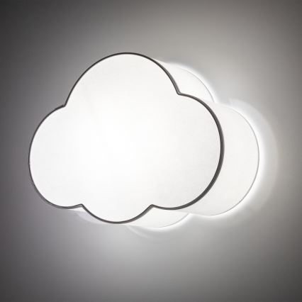Brilagi - Plafonnier pour enfants NIMBUS MINI 2xE27/15W/230V blanc