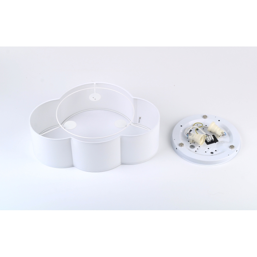 Brilagi - Plafonnier pour enfants NIMBUS MINI 2xE27/15W/230V blanc