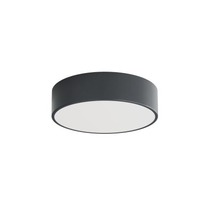 Brilagi - Plafonnier pour salle de bains CLARE avec capteur de mouvement et capteur crépusculaire, 2xE27/24W/230V, Ø 30 cm, anthracite, IP54