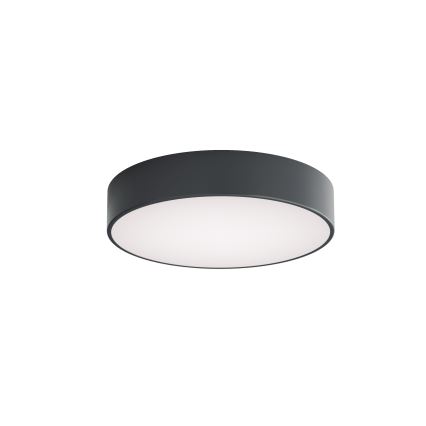 Brilagi - Plafonnier de salle de bains CLARE 3xE27/24W/230V Ø 40 cm anthracite IP54