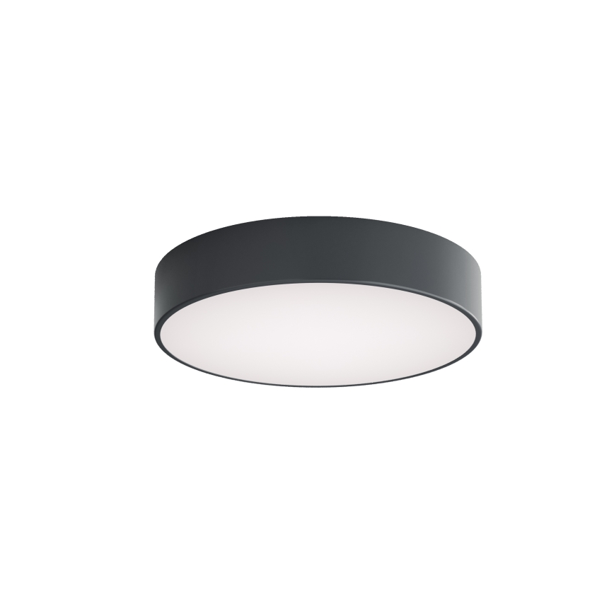 Brilagi - Plafonnier de salle de bains CLARE 3xE27/24W/230V Ø 40 cm anthracite IP54
