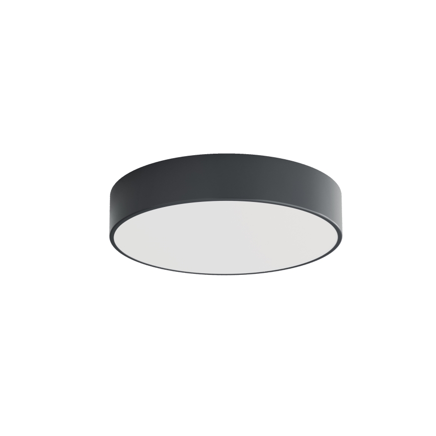 Brilagi - Plafonnier de salle de bains CLARE 3xE27/24W/230V Ø 40 cm anthracite IP54