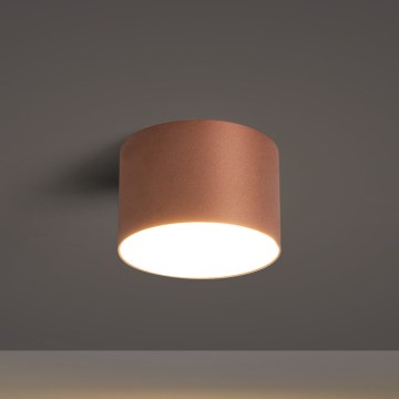 BRILAGI - Plafonnier pour salle de bains FORIS LED/9W/230V Ø 9 cm bronze IP44 CRI 90