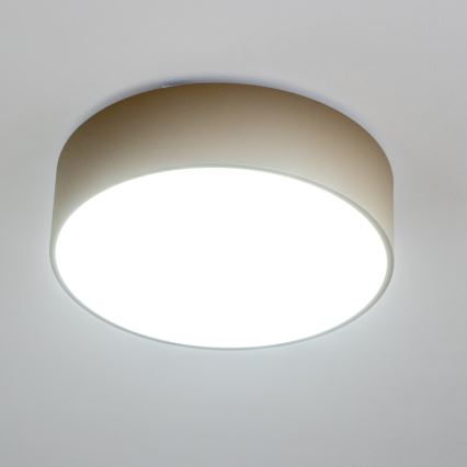 Brilagi - Plafonnier pour salle de bains POOL 3x E27/15W/230V Ø 40 cm IP54 beige