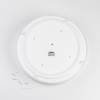 Brilagi - Plafonnier pour salle de bains POOL 4xE27/15W/230V Ø 50 cm IP54 blanc