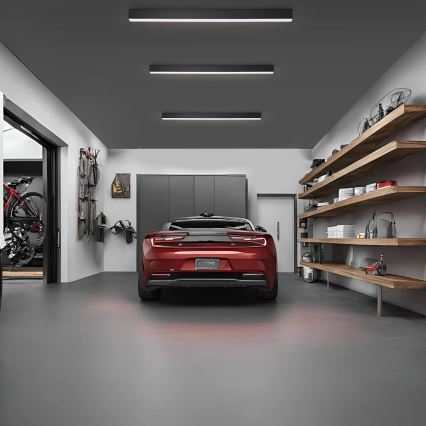 Brilagi - Plafonnier LED pour salle de bains SLEEKLINE LED/40W/230V 3000/4500/6000K noir IP44