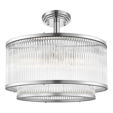 Brilagi - Plafonnier RAMOS 5xE14/60W/230V chrome brillant