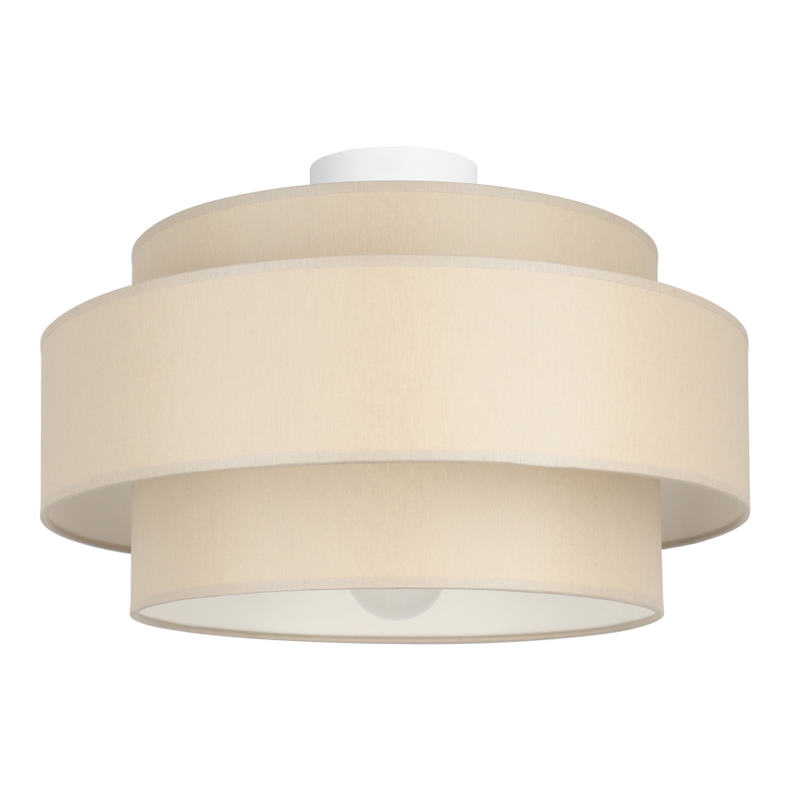 Brilagi - Plafonnier RESNA 1xE27/60W/230V Ø 40 cm beige