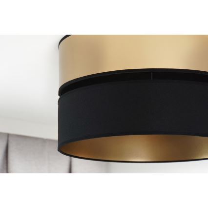 Brilagi - Plafonnier ROYAL 1xE27/15W/230V d. 40 cm noir/doré