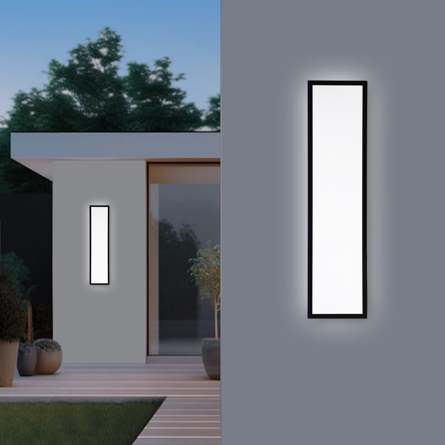 Brilagi - Plafonnier salle de bain FRAME LED/50W/230V 120x30 cm IP44 noir