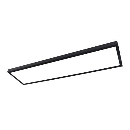 Brilagi - Plafonnier salle de bain FRAME LED/50W/230V 120x30 cm IP44 noir