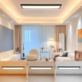 Brilagi - Plafonnier salle de bain FRAME LED/50W/230V 30x120 cm 3000/4000/6000K IP44 noir