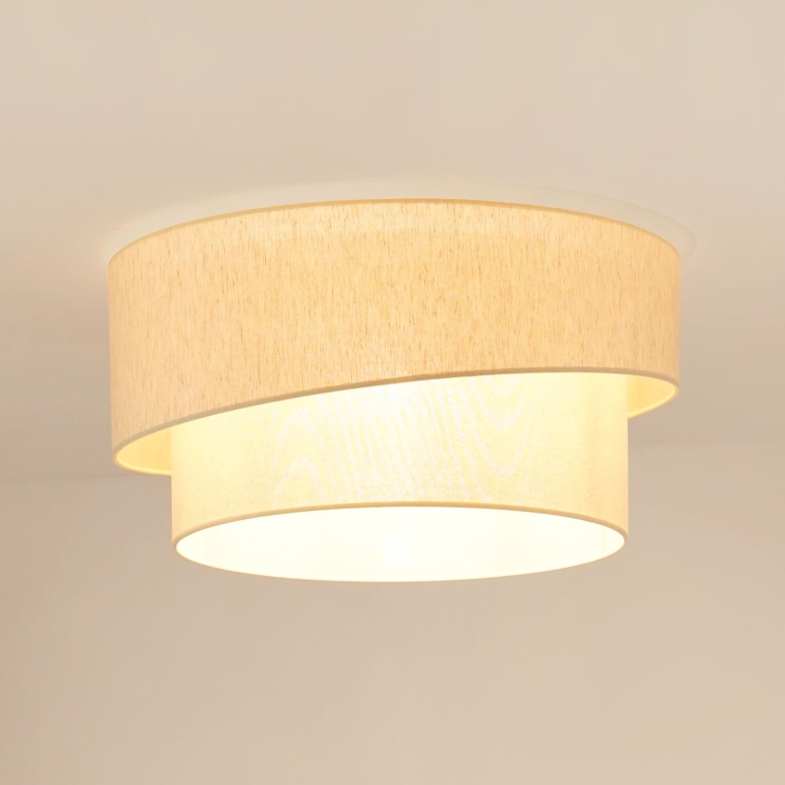 Brilagi - Plafonnier SHINE 1xE27/15W/230V d. 50 cm crème