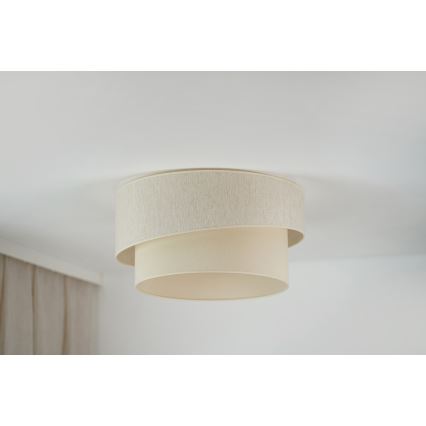 Brilagi - Plafonnier SHINE 1xE27/15W/230V d. 50 cm crème